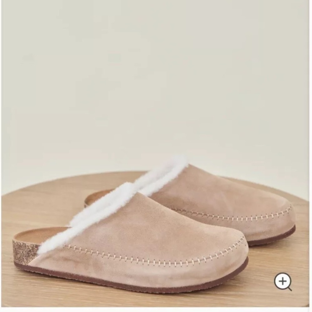 JENNI KAYNE Shearling-Lined Moc Clog